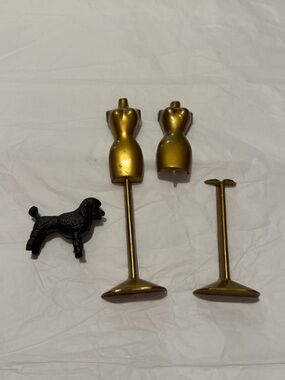 Vintage 1970 Dawn Doll black poodle Dog  & Mannequin
